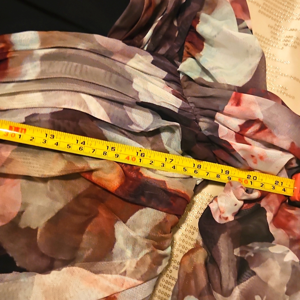 Floral Long Sleeve Blouse / Express - Picture 3 of 7